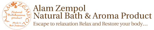 Alam Zempol Natural Bath & Aroma product
